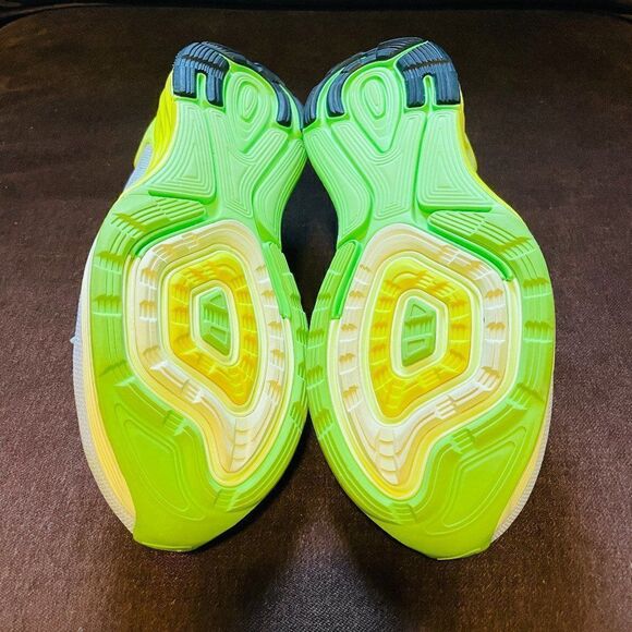 NEW Rare Deadstock NIKE Lunarglid 6 light blue/grey with chiffon yellow green 8 - Picture 5 of 8